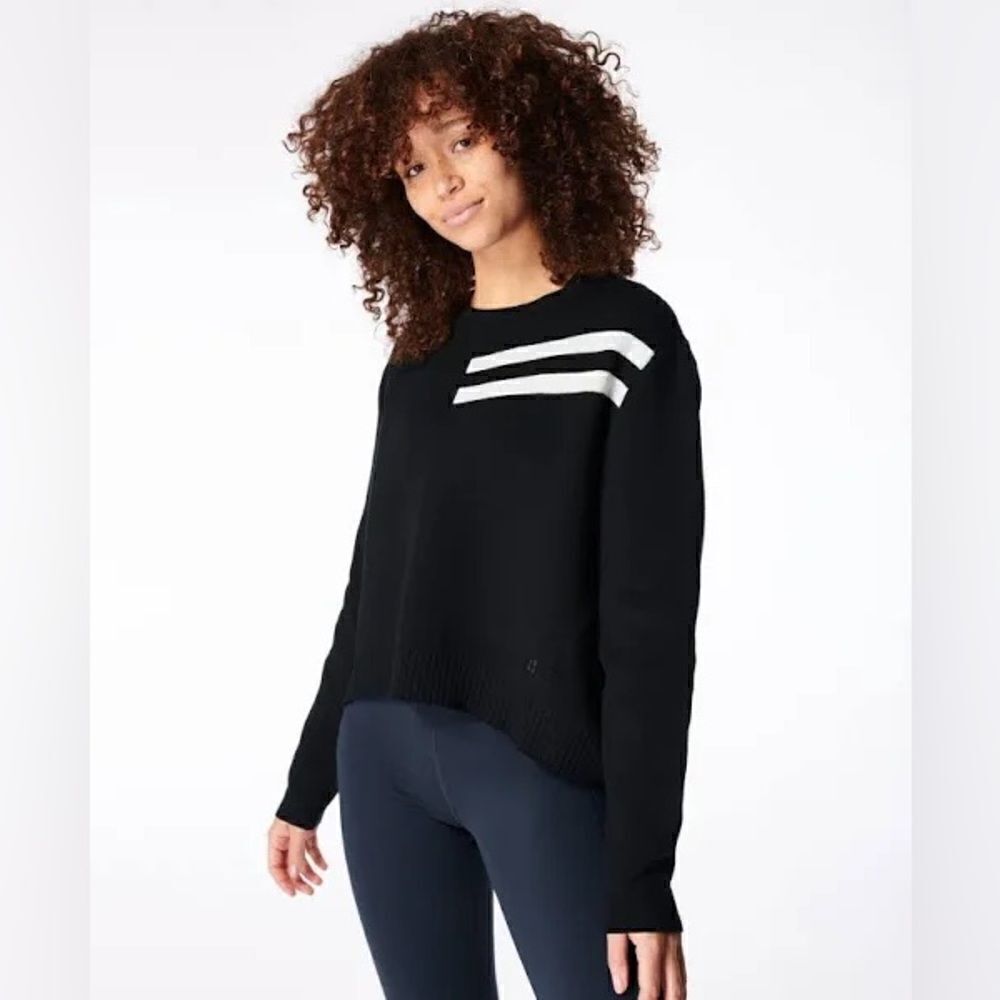 Sweaty Betty Crewneck Sweater Sz S